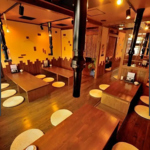 【広々とした店内】最大60名様までのご宴会が可能です！懇親会、歓迎会など大人数での集まりに対応◎