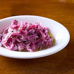 紫キャベツのコールスロー