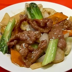 牛肉（焼きそばorかたいやきそば）