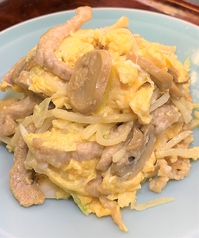 豚肉入り玉子煎り