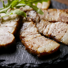 自家製ベーコンの炙り