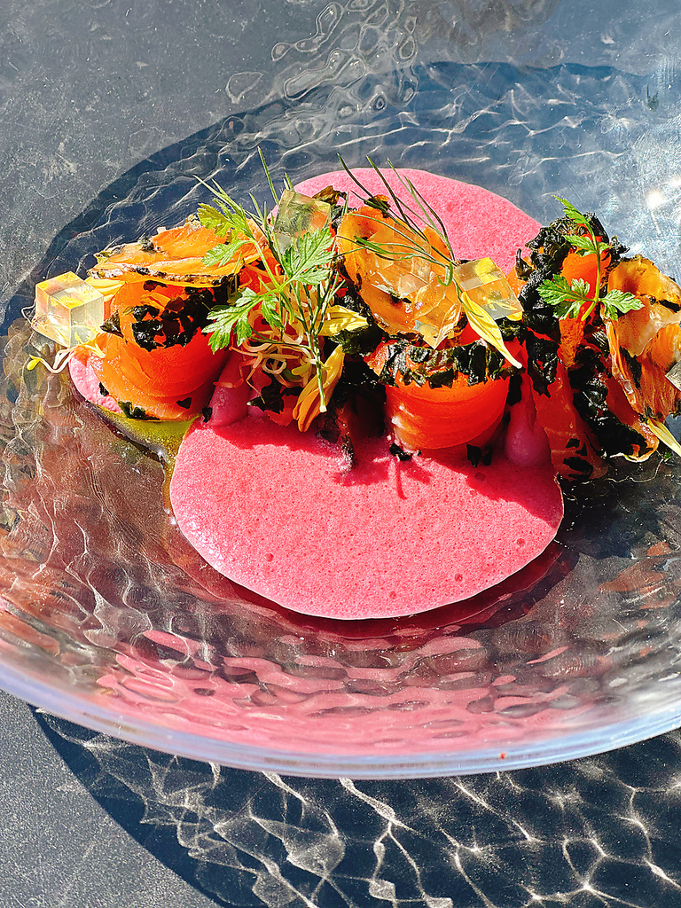 【日替わりメニュー】サーモンマリネ♪