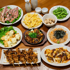 松戸もつ焼き酒場 てけてけのコース写真