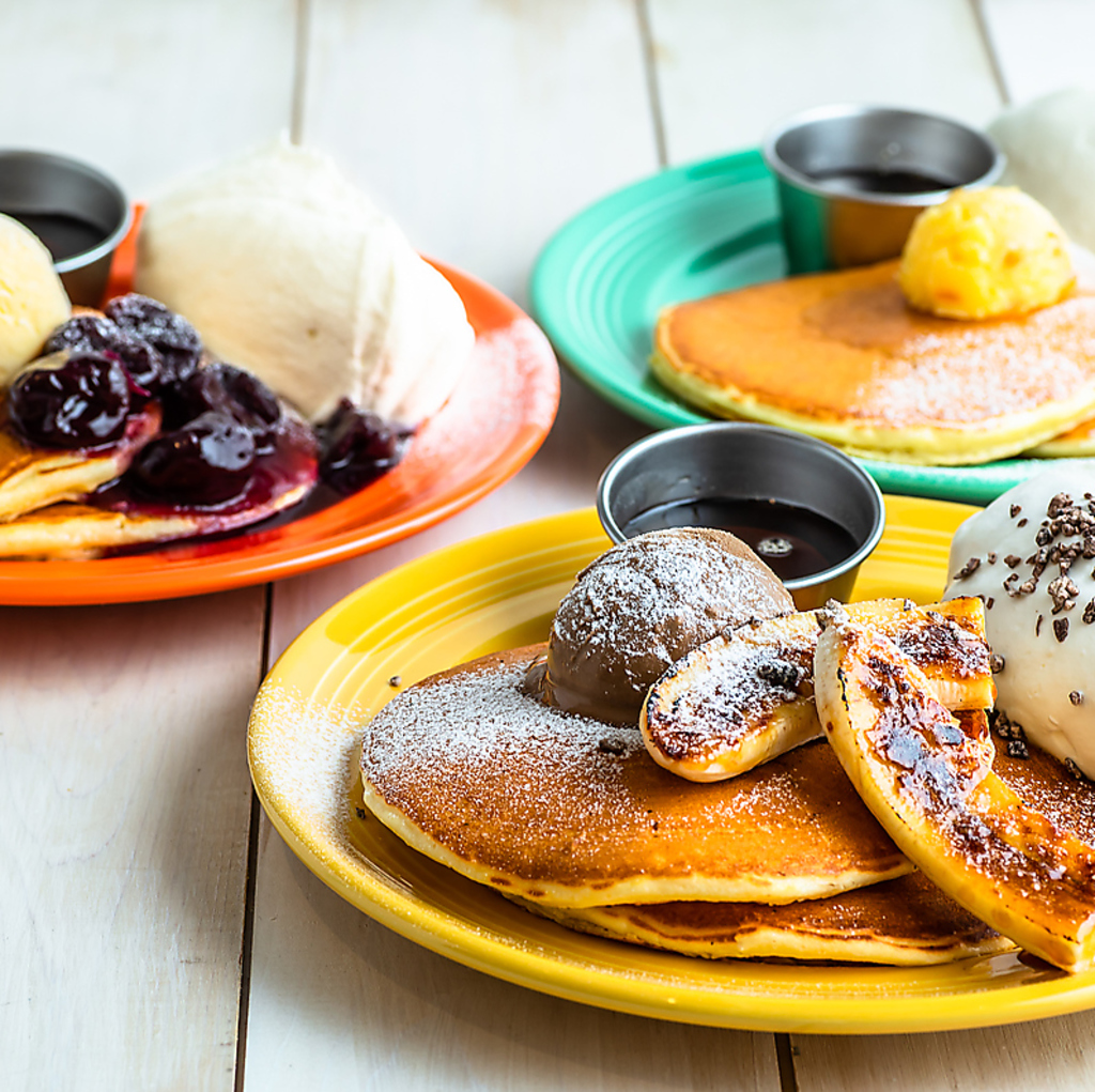 【季節限定メニューあり】種類豊富なパンケーキ☆