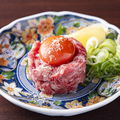 料理メニュー写真&nbsp;ユッケ