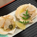 料理メニュー写真 ホタテのバター焼き