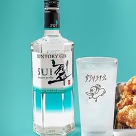 揚げ物との相性抜群！翠ジンソーダ