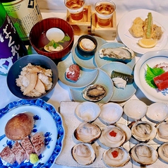 焼はまぐりる 大門のコース写真