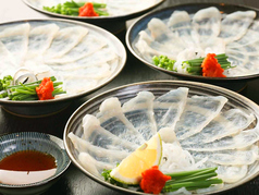 旨い魚と旬菜料理 ふくとくのコース写真