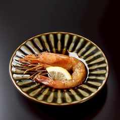 赤エビの日本酒漬け