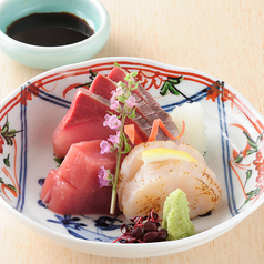 季節の造里 三種盛