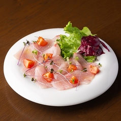 本日の鮮魚カルパッチョ