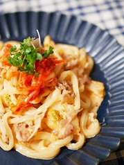 明太子キムチうどん