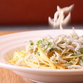 料理メニュー写真 シラスと唐墨のスパゲッティ・ペペロンチーノ