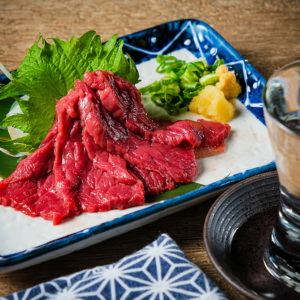 大人気！馬刺し