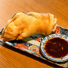 おでん出汁で炊く豚足