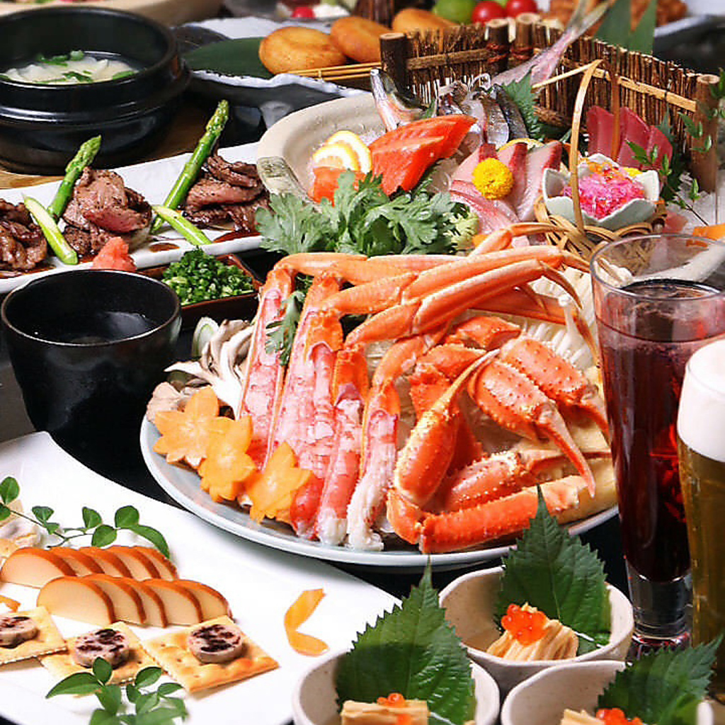 宴会にぴったりの料理をご用意しております！こだわりの料理を囲んで賑やかなご宴会を！