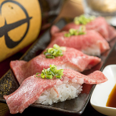 肉寿司 上ロース(3貫)