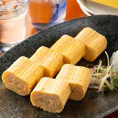 料亭のだし巻き(博多明太子一本付け)