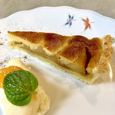 ノルマンディ風リンゴのタルト