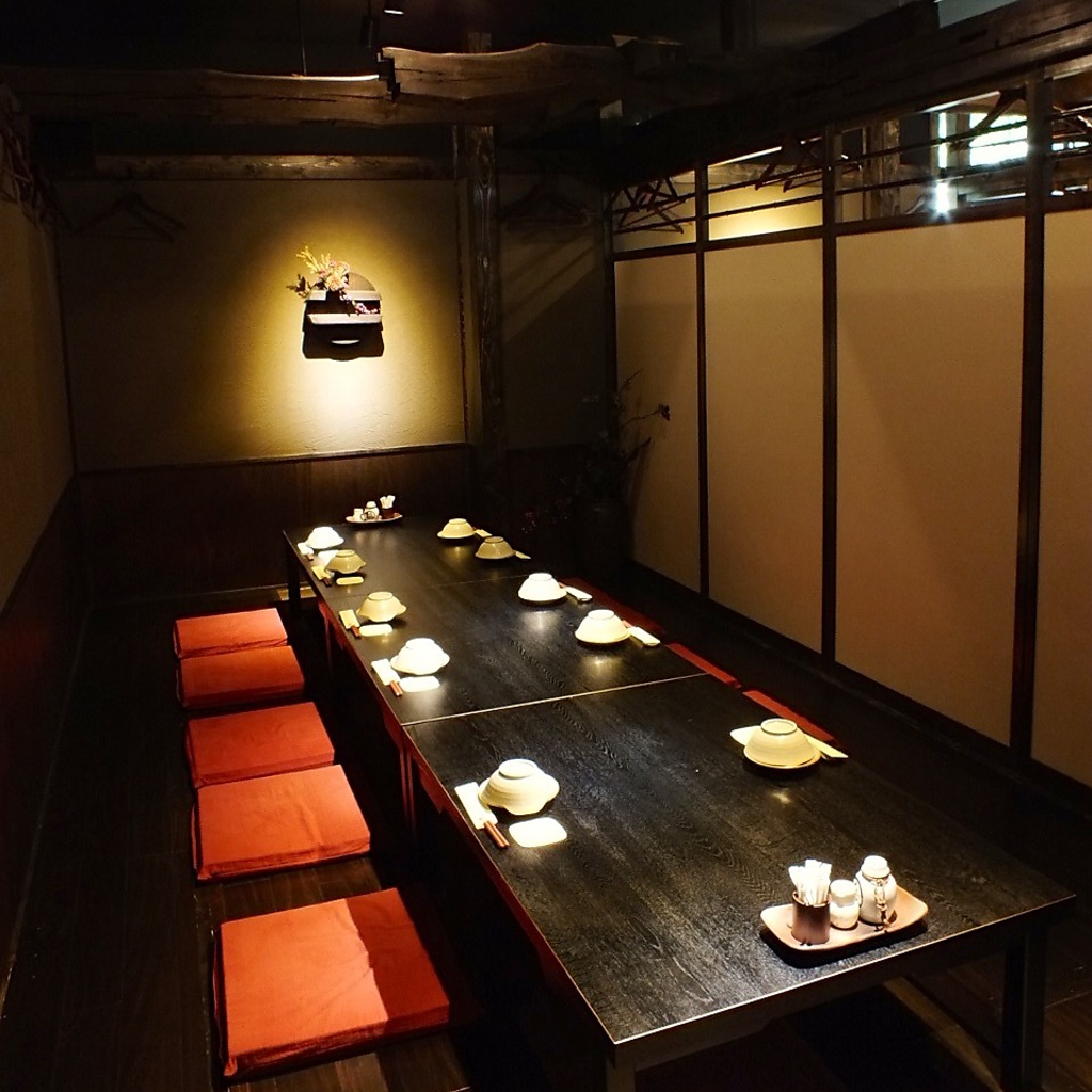 「わん」なら大・中・小様々な個室をご用意♪デート、仲間との飲み会から宴会まで、様々なシーンに！