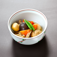 鶏つくね 筑前煮