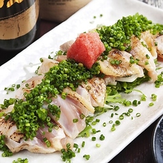 地鶏のたたきポン酢