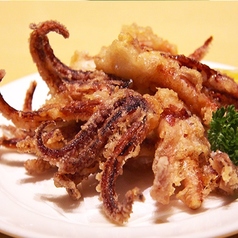イカげその唐揚げ
