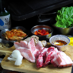 4種の部位食べ比べセット 基本セット1人前