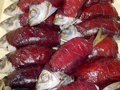 名物あじのまる寿し！