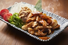 大山鶏の鶏皮