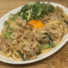 肉焼きうどん
