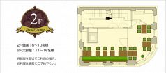 ２階　フロア見取り図