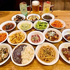 お好きなカレータパスが選べる飲み放題付コースの写真