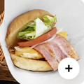 料理メニュー写真&nbsp;佐世保バーガー