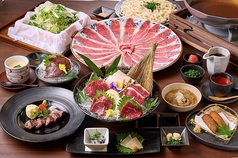 桜馬亭のコース写真