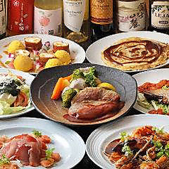 創作cafe diningてっぱんやのコース写真