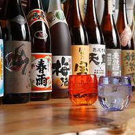 全国から厳選した日本酒と四季折々の食を嗜む至福の時間