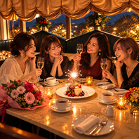 「おしゃべりも料理も楽しむ、大人の女子会時間」