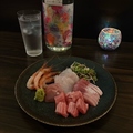料理メニュー写真&nbsp;お造り　5種