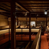 宴会にご利用いただけるお座敷や個室、カウンター席