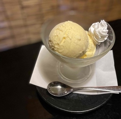 アイスクリーム(バニラ、ゆず、抹茶)