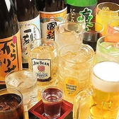 【飲み放題も♪】食べ放題をご利用の方はぜひドリンクものみ放題に！生ビール付プランが1500円で飲み放題に◎生ビールはもちろん、ハイボール、サワー、カクテルも充実！焼酎・日本酒・ワイン・梅酒、お子様向けにソフトドリンクのラインナップも豊富にご用意しております！