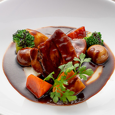 三州ポークのデミグラス煮込み