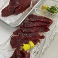 料理メニュー写真 くじらの刺身