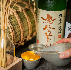 利酒師が選ぶ厳選の日本酒があります。