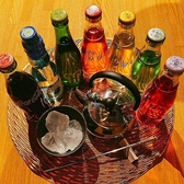 SNS映え間違いなしのやかん焼酎★割材数種類ご用意しておりますので、ぜひお試しください♪