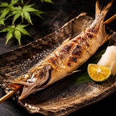 カマスの塩焼き