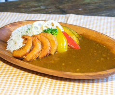 ガーリックシュリンプカレー