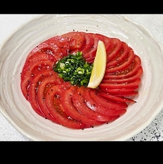 ・トマトのカルパッチョ